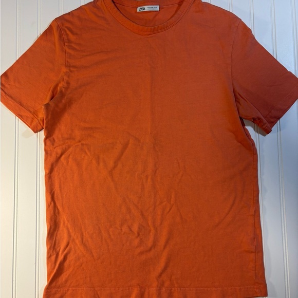 ZARA women’s t shirt bundle minimalist crop round neck size medium - Picture 5 of 6